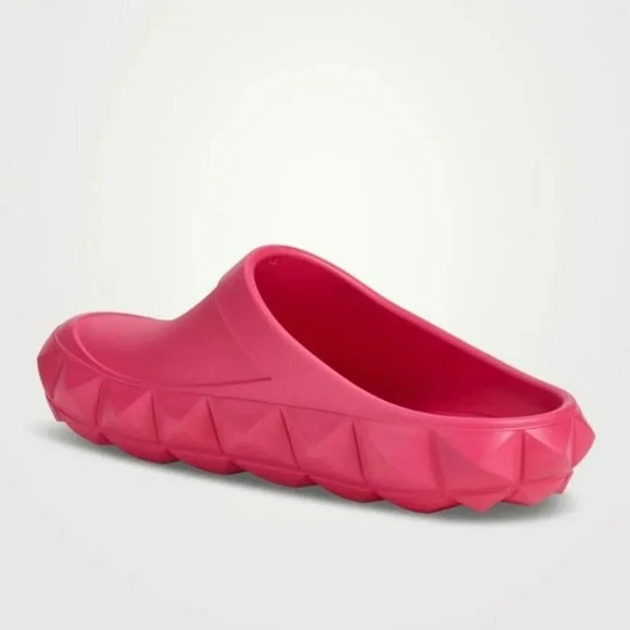 Valentino Garavani Men\'s Pink Roman Stud Turtle Slide Size 43 EU (MSRP $590) main image 4